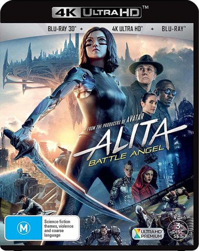 Постер к фильму Алита: Боевой ангел / Alita: Battle Angel (2019) UHD BDRemux 2160p от селезень | 4K | HDR | D, P | Лицензия