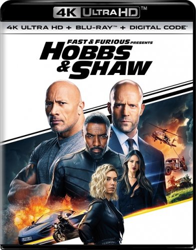 Постер к фильму Форсаж: Хоббс и Шоу / Fast & Furious Presents: Hobbs & Shaw (2019) UHD Blu-Ray EUR 2160p | 4K | HDR | Dolby Vision | Лицензия