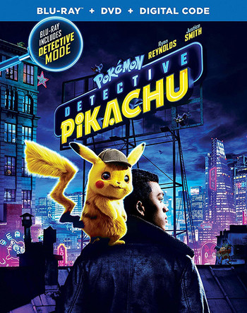 Постер к фильму Покемон. Детектив Пикачу / Pokémon Detective Pikachu (2019) BDRip 720p от селезень | D, P | Лицензия