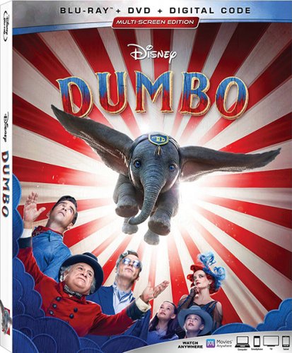 Постер к фильму Дамбо / Dumbo (2019) BDRip 720p от селезень | Лицензия
