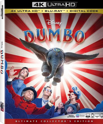 Постер к фильму Дамбо / Dumbo (2019) UHD BDRemux 2160p от селезень | 4K | HDR | Лицензия