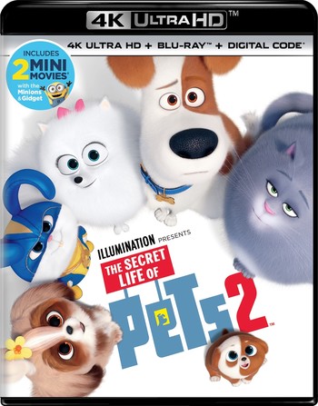 Постер к фильму Тайная жизнь домашних животных 2 / The Secret Life of Pets 2 (2019) UHD BDRemux 2160p от селезень | 4K | HDR | D, P | iTunes
