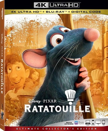 Рататуй / Ratatouille (2007) UHD BDRemux 2160p от селезень | 4K | HDR | Лицензия
