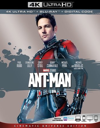 Постер к фильму Человек-муравей / Ant-Man (2015) UHD BDRemux 2160p от селезень | 4K | HDR | D, A | Лицензия
