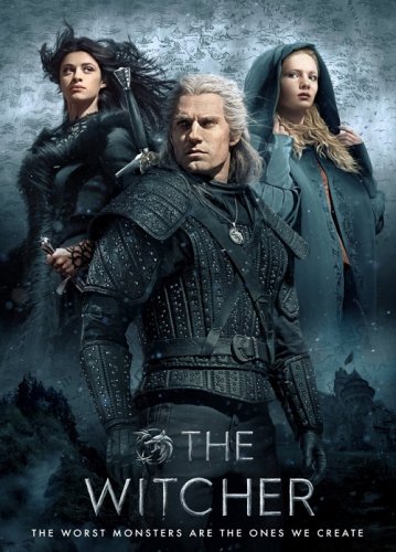 Постер к фильму Ведьмак / The Witcher [S01] (2019) WEB-DL-HEVC 2160p от селезень | HDR | Дублированный