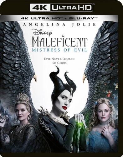 Постер к фильму Малефисента: Владычица тьмы / Maleficent: Mistress of Evil (2019) UHD BDRemux 2160p от селезень | 4K | HDR | Дублированный