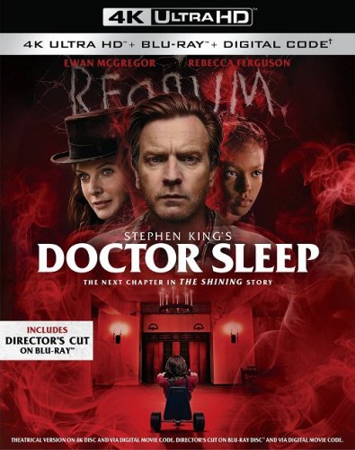 Постер к фильму Доктор Сон / Doctor Sleep (2019) UHD BDRemux 2160p от селезень | 4K | HDR | Театральная версия | Дублированный