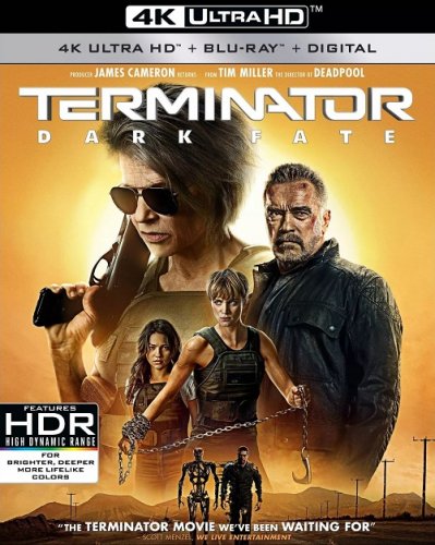 Постер к фильму Терминатор: Темные судьбы / Terminator: Dark Fate (2019) UHD BDRemux 2160p от селезень | 4K | HDR | D, A | iTunes
