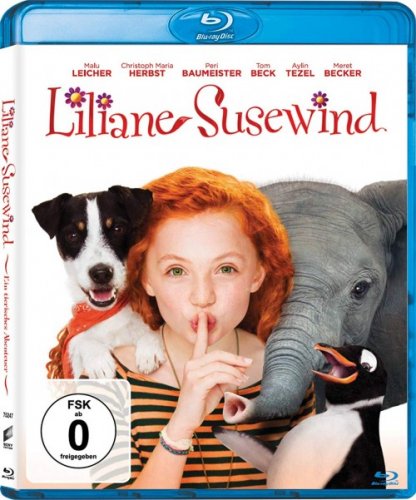 Постер к фильму Маленькая мисс Дулиттл / Liliane Susewind - Ein tierisches Abenteuer (2018) BDRemux 1080p от селезень | Дублированный