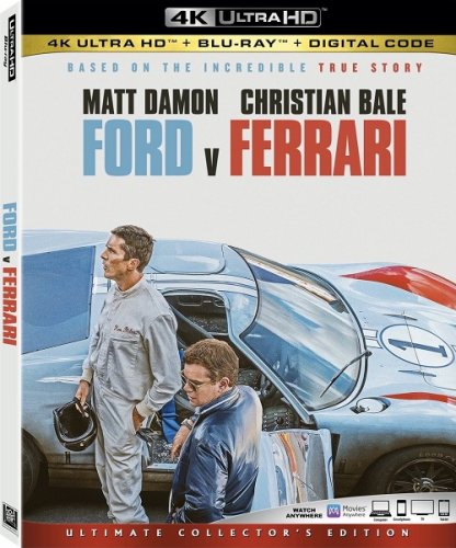 Постер к фильму Ford против Ferrari / Ford v Ferrari (2019) UHD BDRemux 2160p от селезень | 4K | HDR | D, P | iTunes