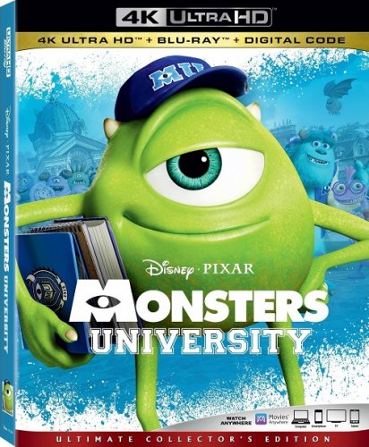 Университет монстров / Monsters University (2013) UHD BDRemux 2160p от селезень | 4K | HDR | Лицензия