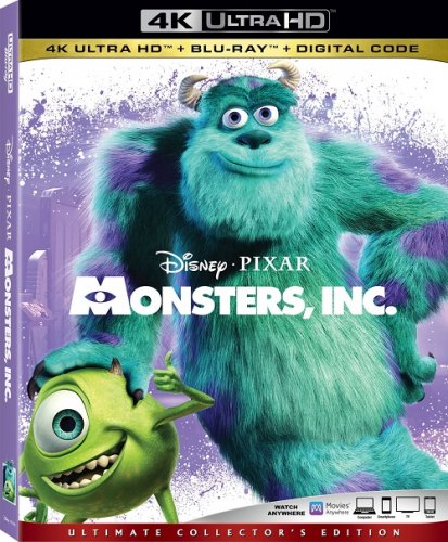 Постер к фильму Корпорация Монстров / Monsters, Inc. (2001) UHD BDRemux 2160p от селезень | 4K | HDR | Лицензия