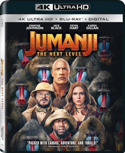 Постер к фильму Джуманджи: Новый уровень / Jumanji: The Next Level (2019) UHD BDRemux 2160p от селезень | 4K | HDR | iTunes