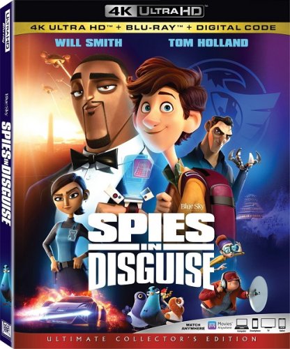 Камуфляж и шпионаж / Spies in Disguise (2019) UHD BDRemux 2160p от селезень | 4K | HDR | iTunes
