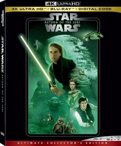Постер к фильму Звездные войны. Эпизод 6: Возвращение Джедая / Star Wars Episode VI - Return of the Jedi (1983) UHD BDRemux 2160p от селезень | 4K | HDR | Лицензия