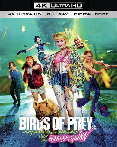 Постер к фильму Хищные птицы: Потрясающая история Харли Квинн / Birds of Prey: And the Fantabulous Emancipation of One Harley Quinn (2020) UHD BDRemux 2160p от селезень | 4K | HDR | D, P | iTunes