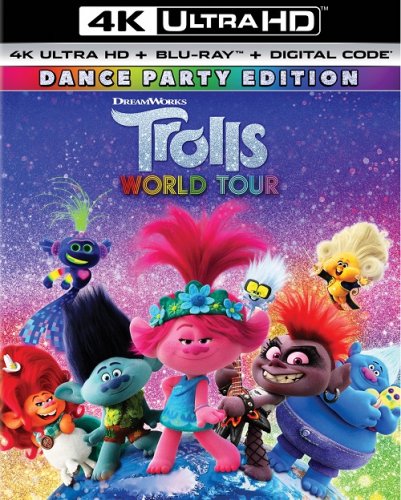 Тролли. Мировой тур / Trolls World Tour (2020) UHD BDRemux 2160p от селезень | 4K | HDR | Лицензия
