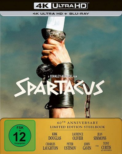 Постер к фильму Спартак / Spartacus (1960) UHD BDRemux 2160p от селезень | 4K | HDR | Dolby Vision TV | GER Transfer | D