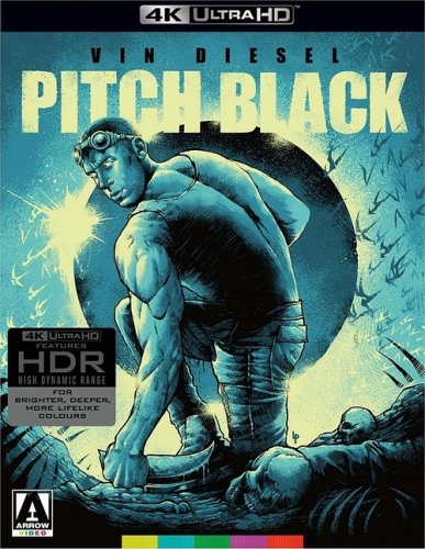 Постер к фильму Черная дыра / Кромешная тьма / Pitch Black (2000) UHD BDRemux 2160p от селезень | 4K | HDR | Режиссёрская версия | D, P, A