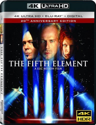 Постер к фильму Пятый элемент / The Fifth Element (1997) UHD BDRemux 2160p от селезень | 4K | HDR | Dolby Vision TV | Лицензия