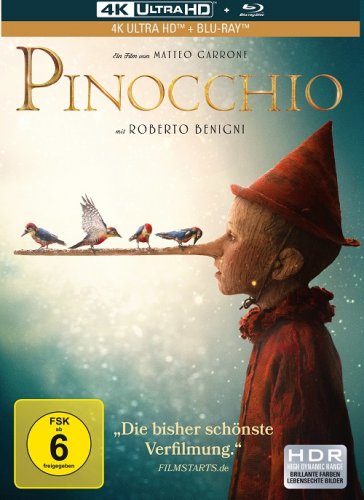 Постер к фильму Пиноккио / Pinocchio (2019) UHD BDRemux 2160p от селезень | 4K | HDR | iTunes