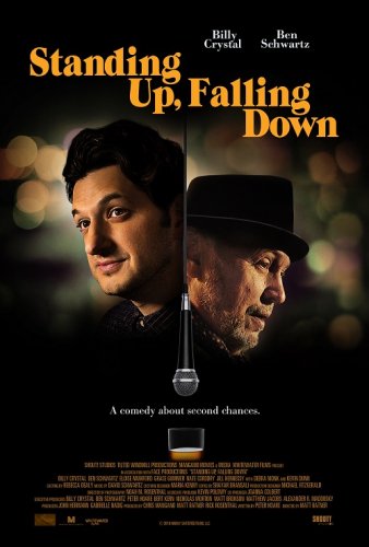 Постер к фильму Стендапер по жизни / Standing Up, Falling Down (2019) BDRip 1080p от селезень | iTunes