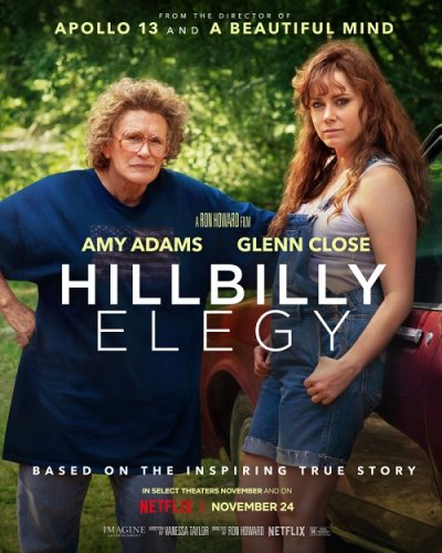 Постер к фильму Элегия Хиллбилли / Деревенская элегия / Hillbilly Elegy (2020) WEB-DL 1080p от селезень | Netflix