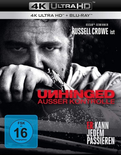Постер к фильму Неистовый / Unhinged (2020) UHD BDRemux 2160p от селезень | 4K | HDR | Dolby Vision | D, A | iTunes