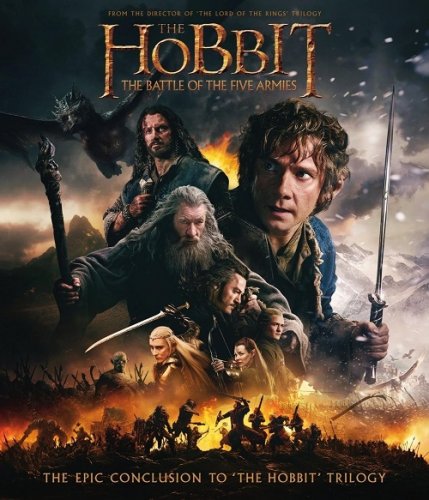 Постер к фильму Хоббит: Битва пяти воинств / The Hobbit: The Battle of the Five Armies (2014) UHD BDRemux 2160p от селезень | 4K | HDR | Dolby Vision | Расширенная версия | D, A, P
