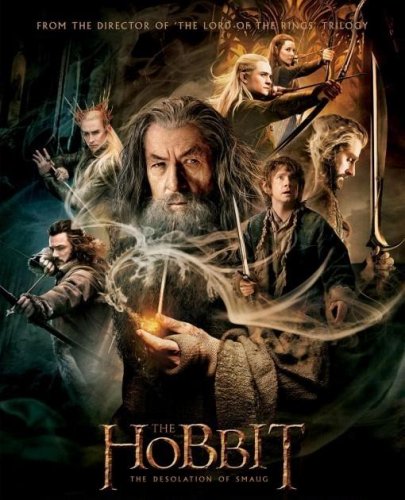 Постер к фильму Хоббит: Пустошь Смауга / The Hobbit: The Desolation of Smaug (2013) UHD BDRemux 2160p от селезень | 4K | HDR | Dolby Vision | Расширенная версия | D, P, A