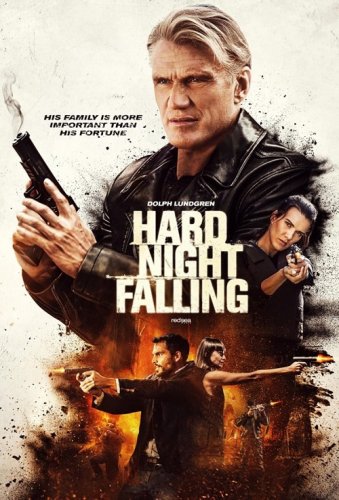 Постер к фильму Бесконечная ночь / Hard Night Falling (2019) BDRip 1080p от селезень | iTunes