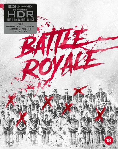 Постер к фильму Королевская битва / Batoru rowaiaru / Battle Royale (2000) UHD BDRemux 2160p от селезень | 4K | HDR | Dolby Vision Profile 8 | Режиссерская версия | D, A