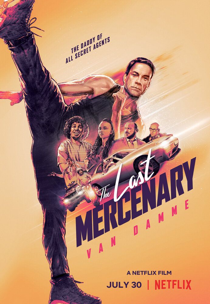 Постер к фильму Последний наемник / Le dernier mercenaire / The Last Mercenary (2021) WEB-DL 1080p от селезень | Netflix