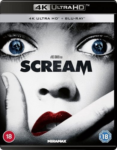 Постер к фильму Крик / Scream (1996) UHD Blu-Ray EUR 2160p | 4K | HDR | Dolby Vision | Лицензия