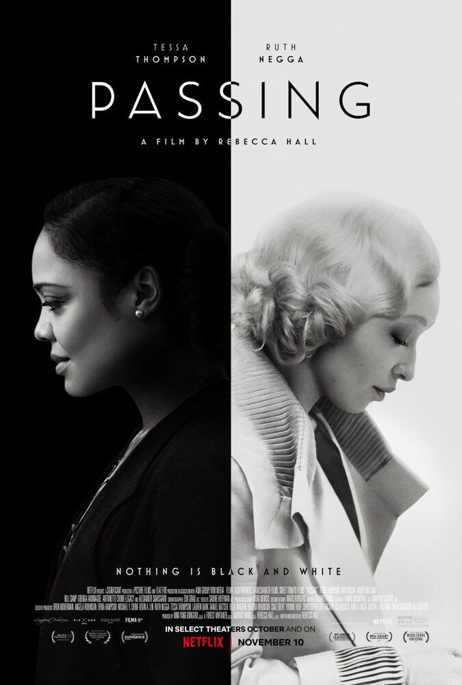 Постер к фильму Идентичность / Passing (2021) WEB-DL 1080p от селезень | Netflix