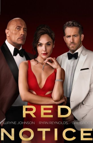 Постер к фильму Красное уведомление / Red Notice (2021) WEB-DL 1080p от селезень | Netflix