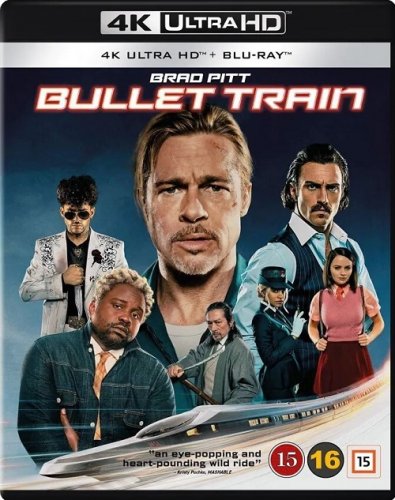 Постер к фильму Быстрее пули / Bullet Train (2022) UHD BDRemux 2160p от селезень | 4K | HDR | D, P, A