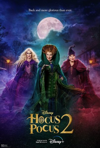 Постер к фильму Фокус-покус 2 / Hocus Pocus 2 (2022) WEB-DLRip 720p от DoMiNo & селезень | D | Red Head Sound