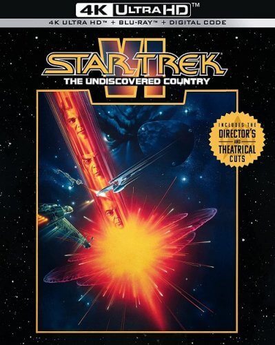 Постер к фильму Звездный путь 6: Неоткрытая страна / Star Trek VI: The Undiscovered Country (1991) UHD BDRemux 2160p от селезень | 4K | HDR | P, A