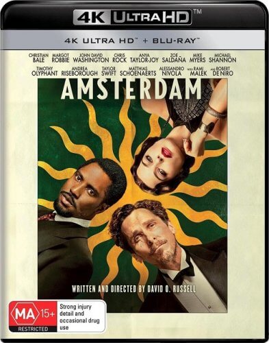 Постер к фильму Амстердам / Amsterdam (2022) UHD BDRemux 2160p от селезень | 4K | HDR | D, P, A