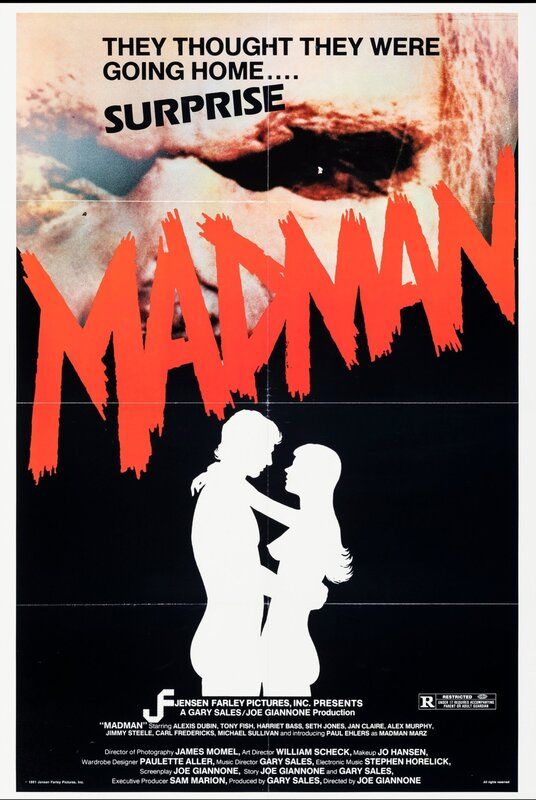 Постер к фильму Безумец / Madman (1981) UHD BDRemux 2160p от селезень | 4K | HDR | A