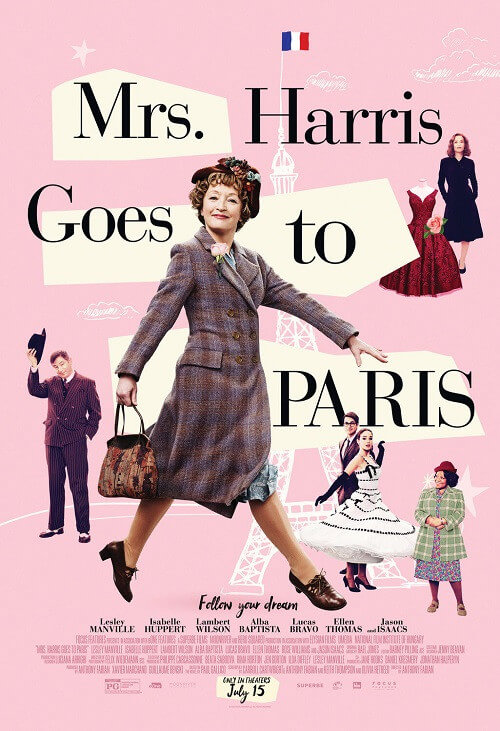 Постер к фильму Миссис Харрис едет в Париж / Mrs. Harris Goes to Paris (2022) BDRip-AVC от DoMiNo & селезень | D | iTunes