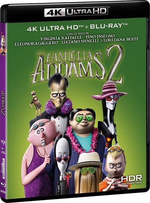 Постер к фильму Семейка Аддамс: Горящий тур / The Addams Family 2 (2021) UHD BDRemux 2160p от селезень | 4K | HDR | D