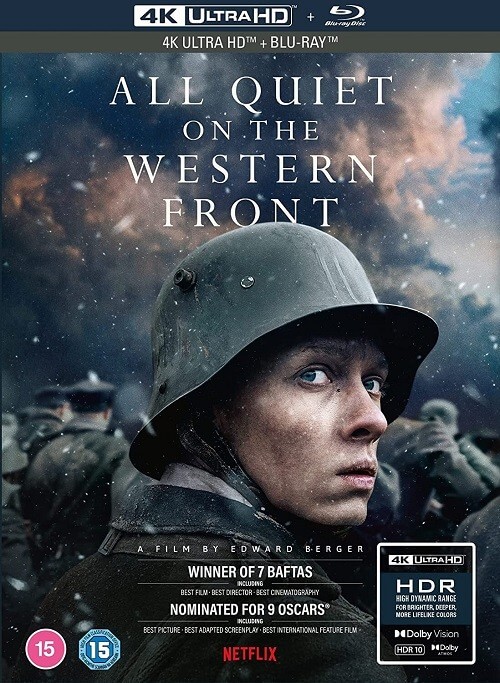 Постер к фильму На Западном фронте без перемен / All Quiet on the Western Front / Im Westen nichts Neues (2022) BDRemux 2160p от селезень | 4K | HDR | Dolby Vision | P