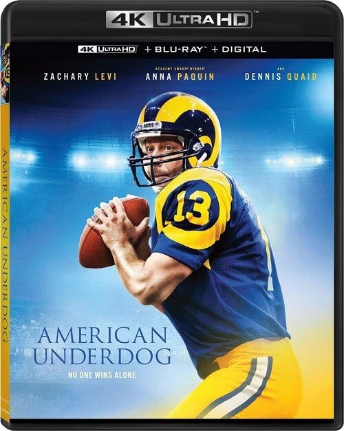 Постер к фильму Американский неудачник / American Underdog (2021) UHD BDRemux 2160p от селезень  | 4K | HDR | Dolby Vision Profile 8 | P