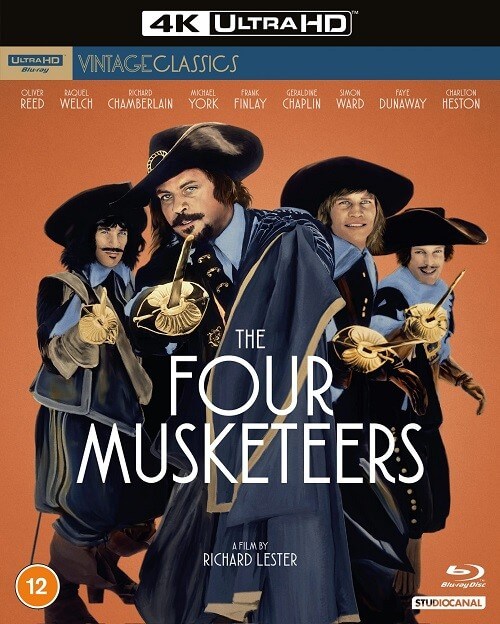 Постер к фильму Четыре мушкетера / The Four Musketeers (1974) UHD BDRemux 2160p от селезень | 4K | HDR | Dolby Vision Profile 8 | P
