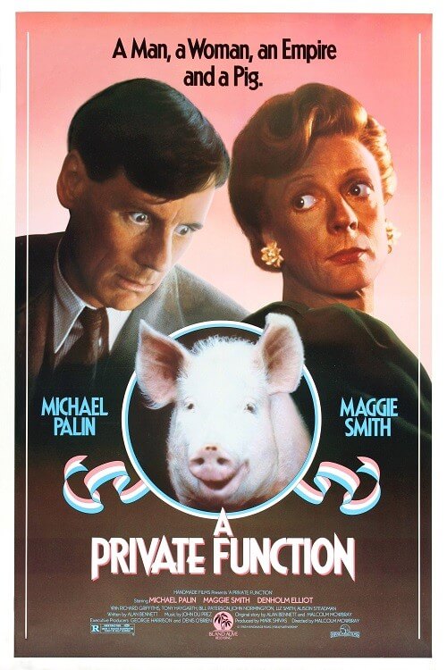 Постер к фильму Частное торжество / A Private Function (1984) BDRip-AVC от DoMiNo & селезень | P, A, L1
