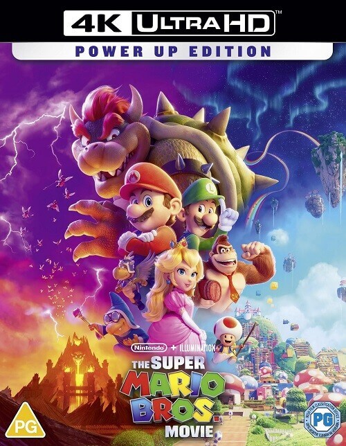 Постер к фильму Братья Супер Марио в кино / The Super Mario Bros. Movie (2023) UHD BDRemux 2160p от селезень | 4K | HDR | Dolby Vision | D