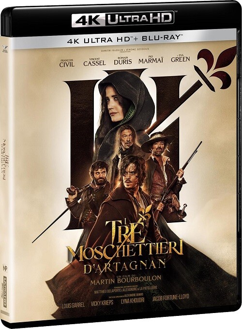 Постер к фильму Три мушкетера: Д’Артаньян / Les trois mousquetaires: D'Artagnan (2023) UHD BDRemux 2160p от селезень | 4K | HDR | Dolby Vision | D