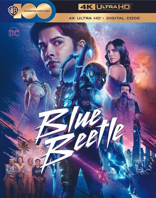 Постер к фильму Синий Жук / Blue Beetle (2023) UHD BDRemux 2160p от селезень | 4K | HDR | Dolby Vision | D